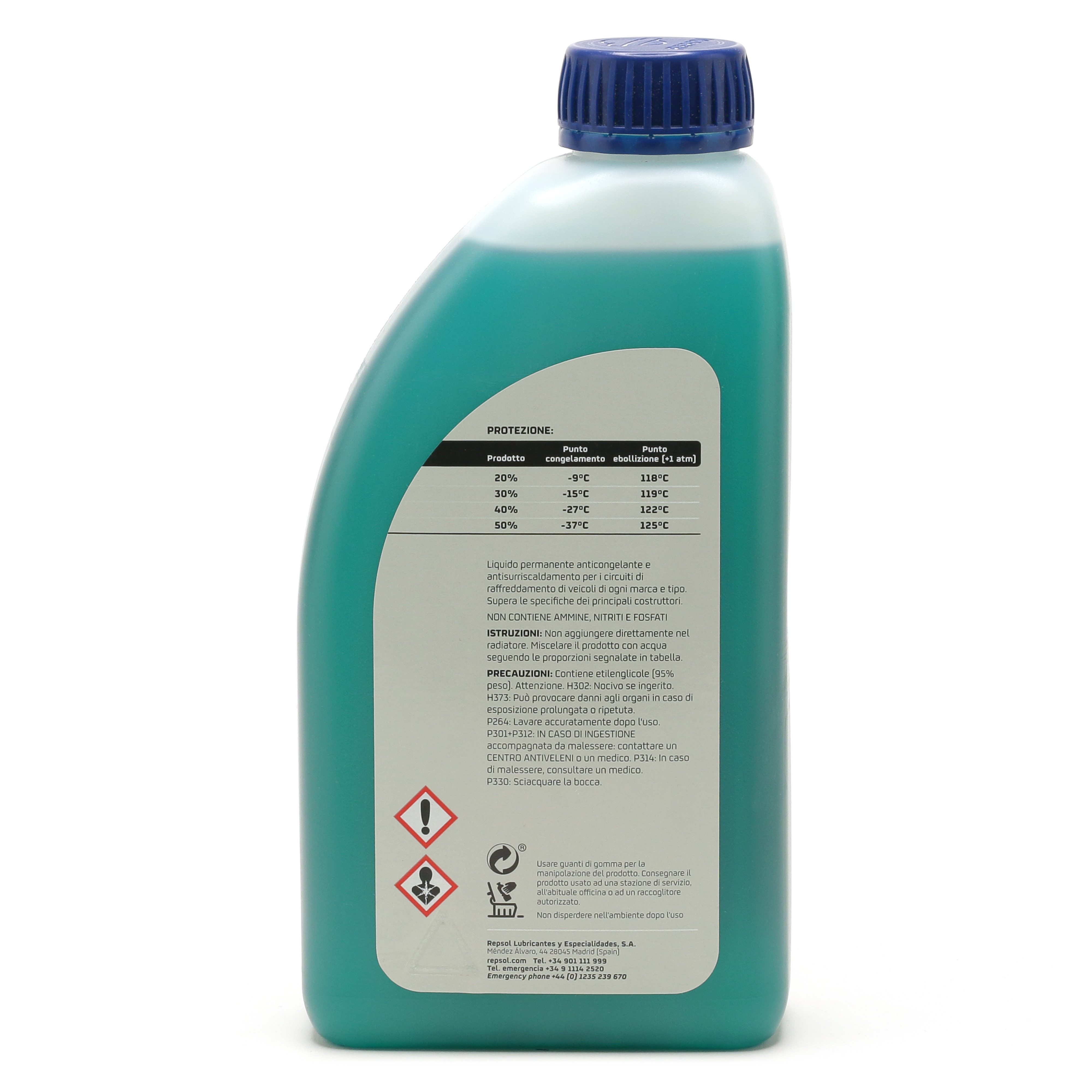 Repsol Kühlerfrostschutz BLU LIQ. Konzentrat 1kg